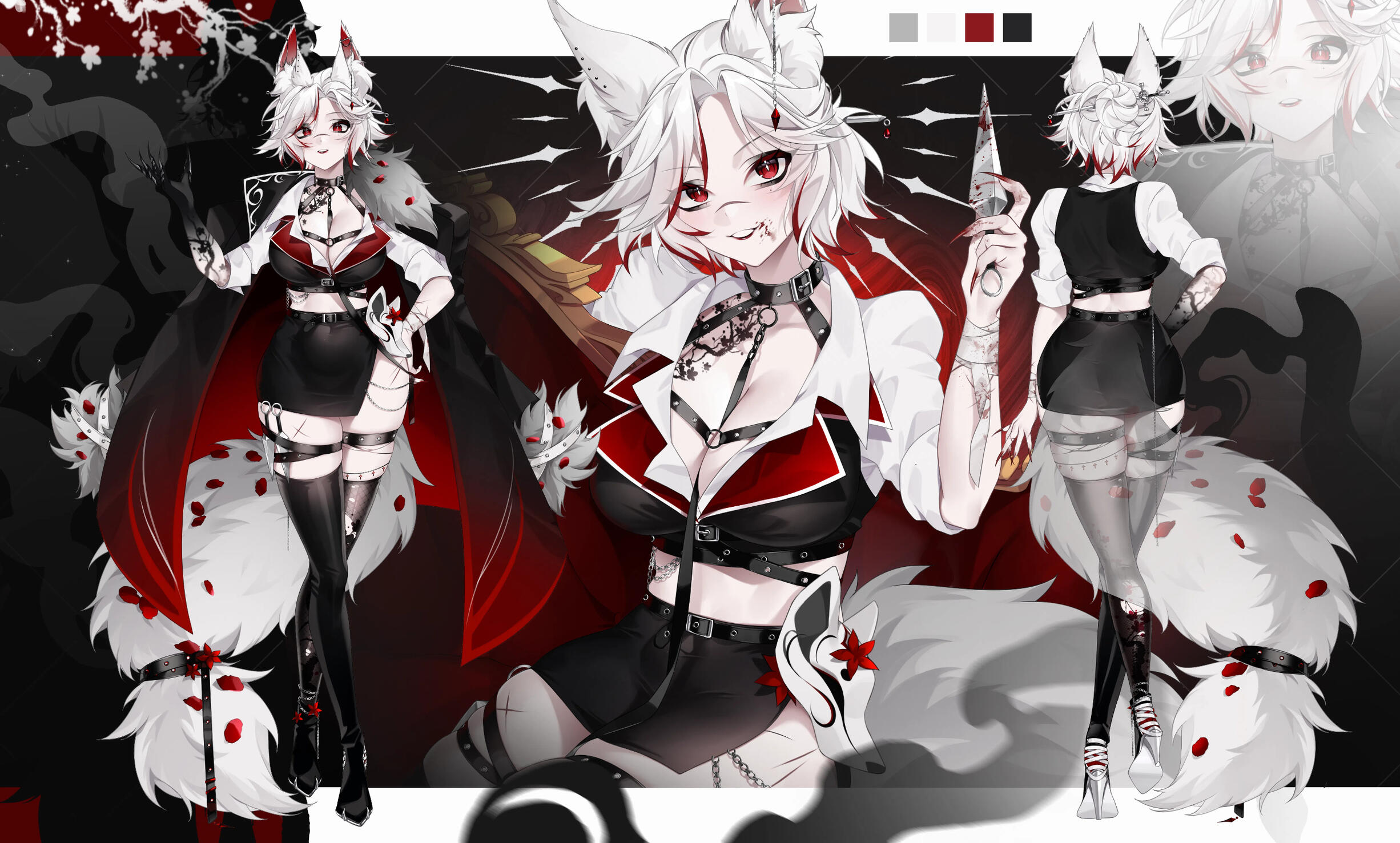 MsSaraMisaki 2.0 Ref Sheet: DrawingGranny